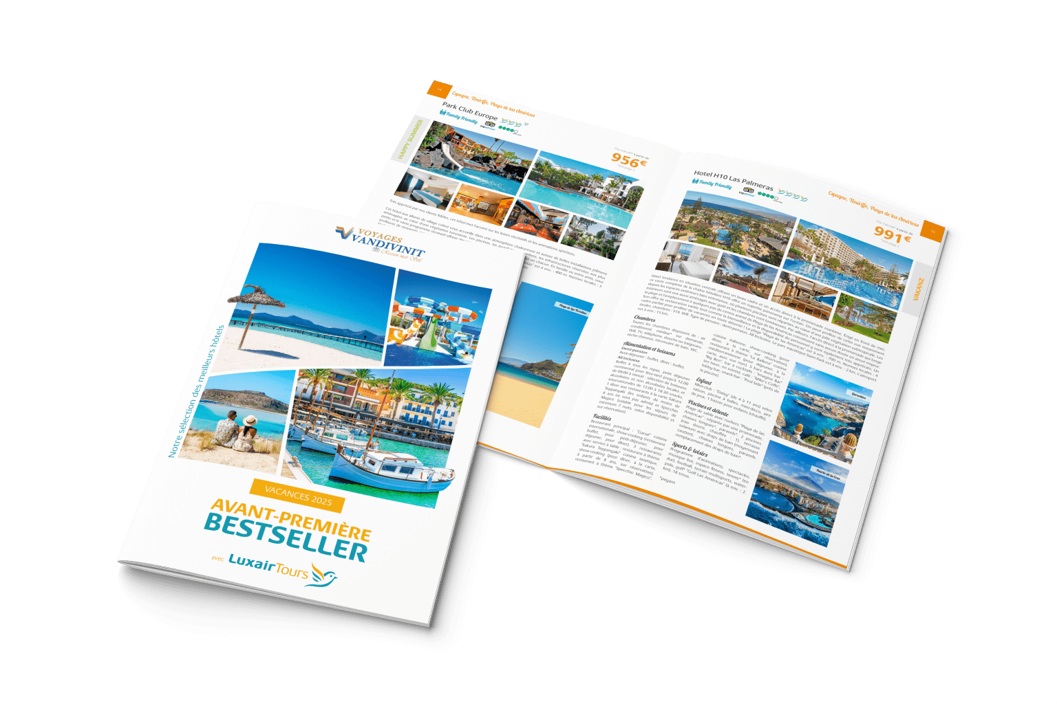 AvantPremière BestSeller LuxairTours 2025 Voyages Vandivinit