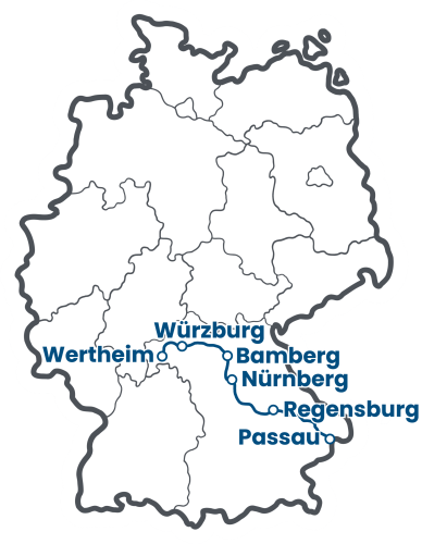 FLUSSKREUZFAHRT - MAIN & DONAU